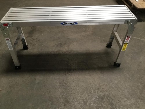 Werner aluminum work platform - werner,